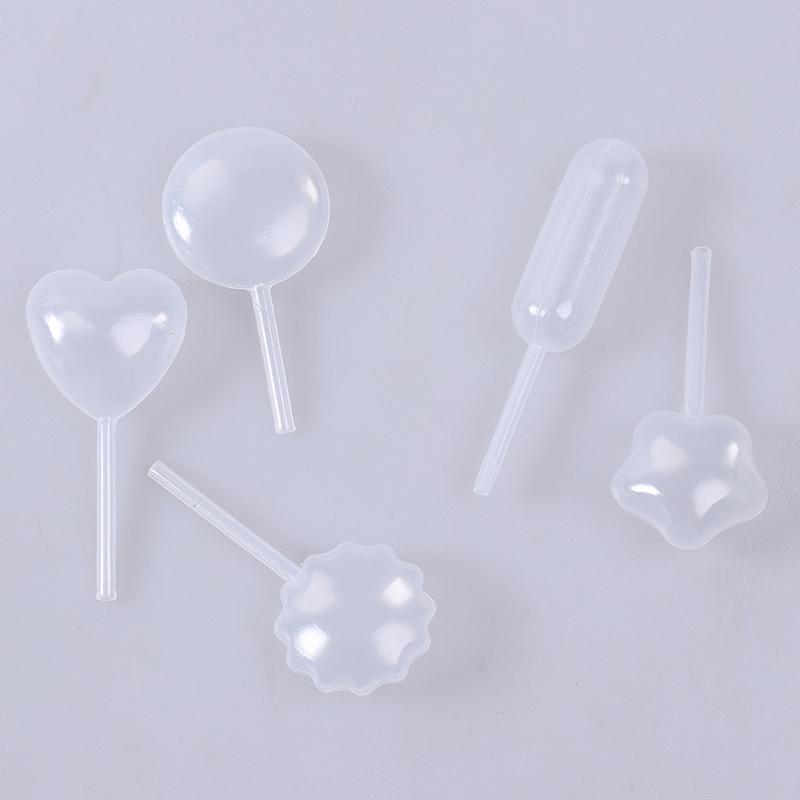 50 шт./упак. капельницы для мороженого, желе, молочного коктейля, соломенная капельница для торта, одноразовые