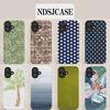 Новый роскошный чехол Clmj с рисунком лилии для iPhone 17 16 15 14 13 12 11 X XS XR Air Pro Max Plus Роскошная двухслойная задняя крышка