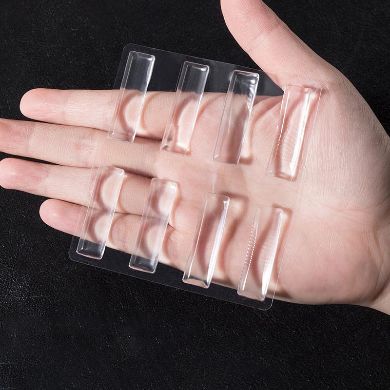 Прозрачные защитные накладки на дверные ручки, противоскользящие наклейки из силикона, не оставляющие царапин, звукоизолирующие накладки на двери