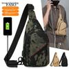 Unisex Chest Bag Simple Storage Bag Lightweight Travel Small Backpack Crossbody Bag Fashion Casual Single Should Bags