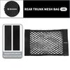 Car Rear Trunk Net Mesh Elastic Nylon Back Cargo Storage Organizer Holder Auto Accessories For Skoda Fabia Kamiq Superb Scala  CB4