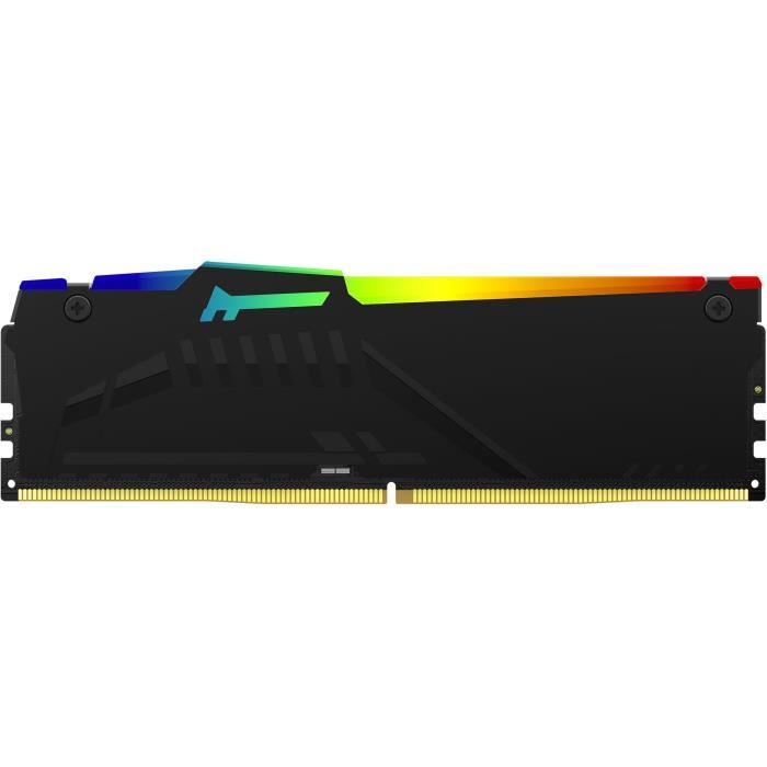 Mémoire DDR5 - KINGSTON - FURY Beast RGB EXPO - 32 Go (2 x 16 Go) - 6000 Mhz - CL36