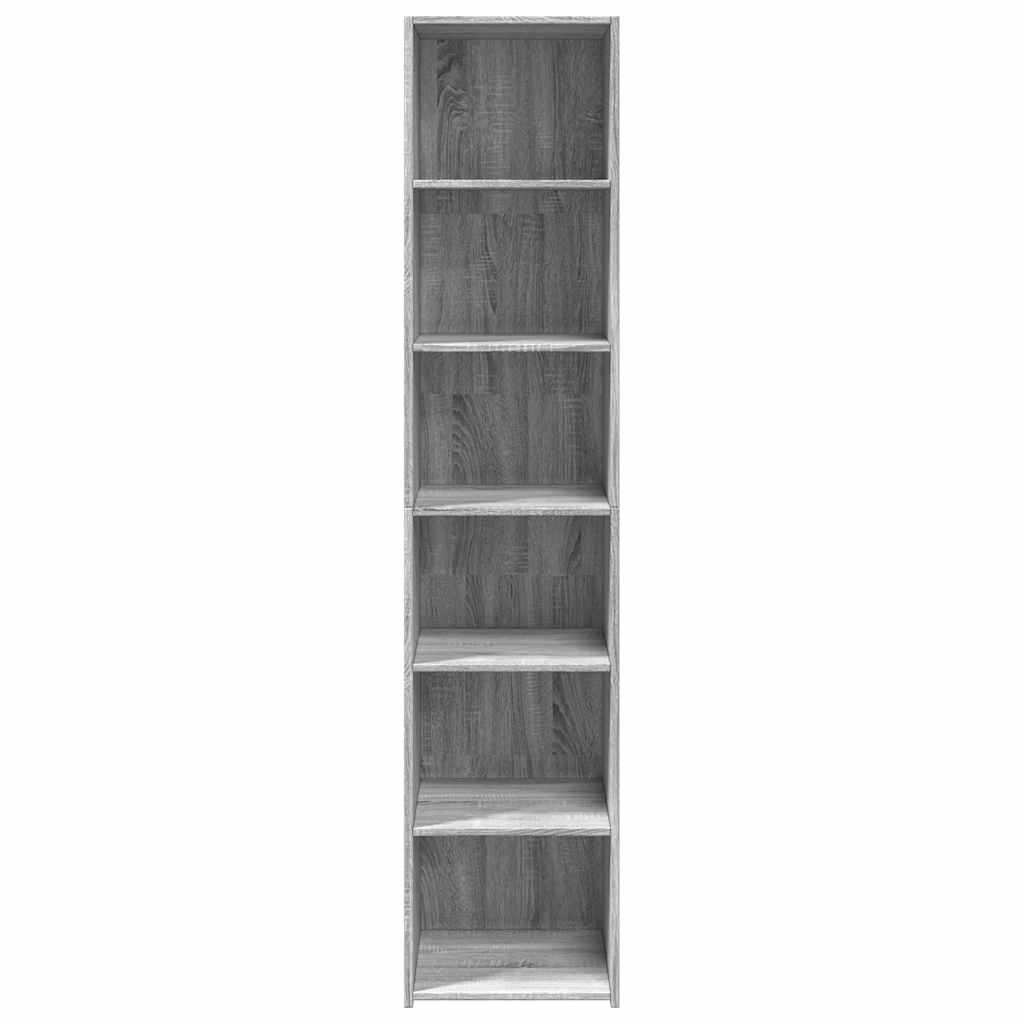 Highboard Gray Sonoma Oak 40 x 41 x 185 cm Particleboard
