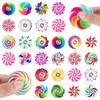 *1-24 шт. Мини-спиннер Радуга, Сенсорные игрушки для снятия стресса, Подарки на день рождения для детей