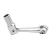 EXDUCT Universal Reversible Lever Shift Pedal Change Pedal for Bike Bike Motorcycle Custom Dress Up Silver