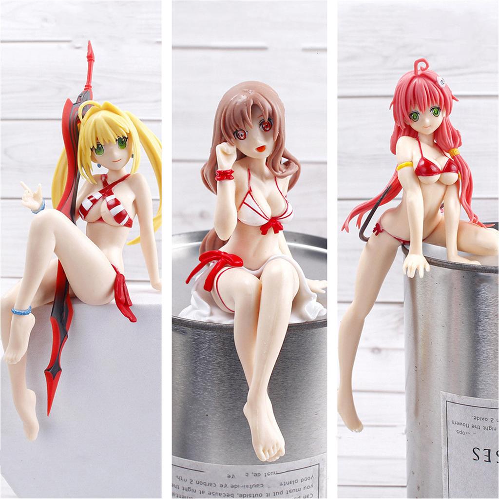 Fate/saber Сексуальная Аниме Фигурка кавайная девушка Фигурка Fate Stay Night Saber Фигурка Действия Игрушки Игровые Наборы Детали Аксессуары Игрушки для Приборной Панели Автомобиля Игровые Наборы