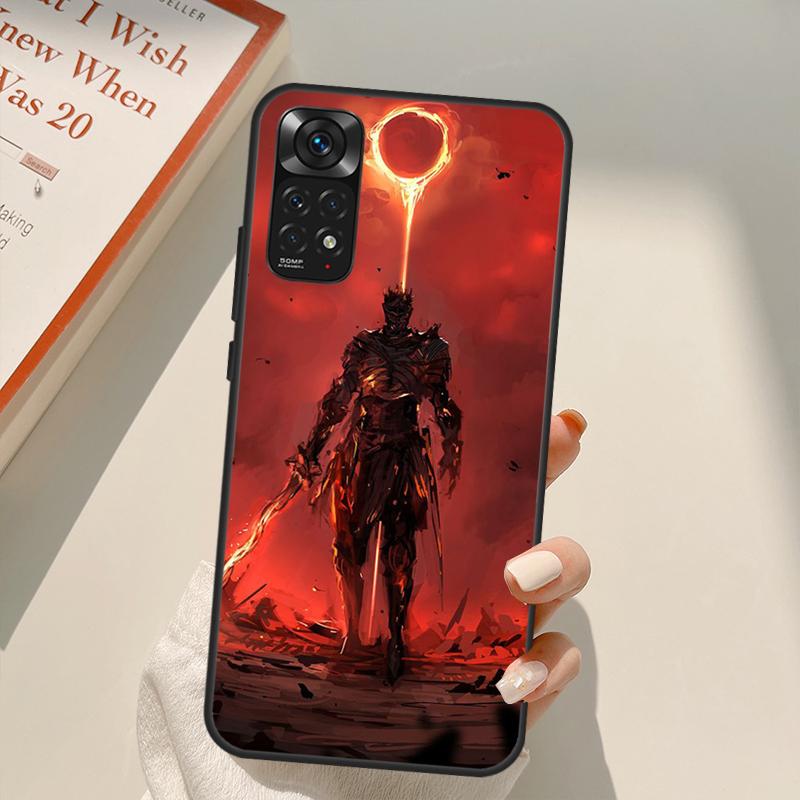 Game Dark Souls Case For Xiaomi Redmi Note 11 10 Pro 8 9 9S 10S 11S 9A 9C 10A 10C K40 K50 Gaming Cover