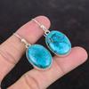 Серьги из тибетской бирюзы, натуральные драгоценные камни, серьги-подвески ручной работы из стерлингового серебра 925 пробы, уникальные стильные серьги, подарки для мамы