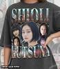 Shioli Kutsuna Shirt, 90s Vintage Retro Bootleg Shioli Kutsuna T-Shirt, Actress Tribute Graphic Tee, Global Star Fan Apparel, #tpc