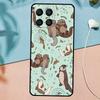 Милый мультяшный выдра Для Samsung Galaxy M33 M35 M55 M15 M12 M13 M14 M34 M54 M53 M21 M31 M11 M32 M52 M06 M16 Чехол