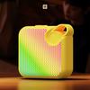 Мини Bluetooth 5.3 Мини-колонка Цветная атмосферная подсветка Портативная уличная Басовая пушка Креативная мини-колонка Взрывная