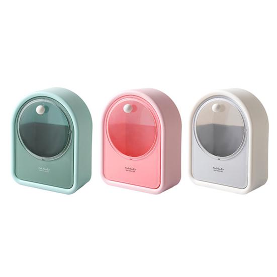 Диспенсер для ватных дисков, влагостойкий, без проколов, товары для дома, отличные настенные тампоны, переворачивающаяся коробка для хранения для спальни