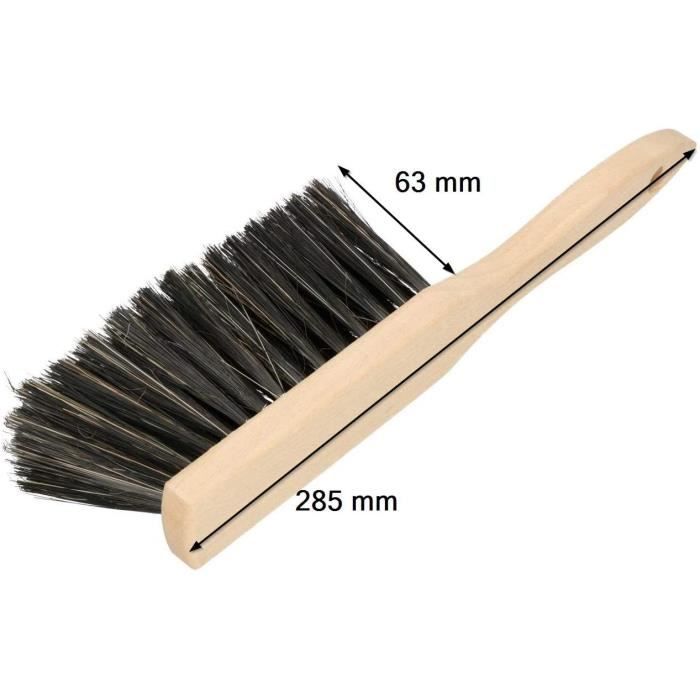 KOTARBAU® Набор для выметания, 2 предмета Balayette et Pelle Balayette en bois Pelle en acier galvanisé