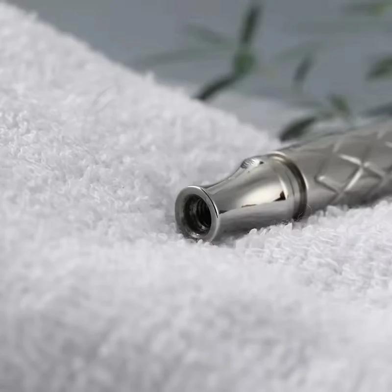 YAQI Harlequin Polished 303 Stainless Steel Safety Razor Handle Men's Grooming Accessory Classic Shaving Tool