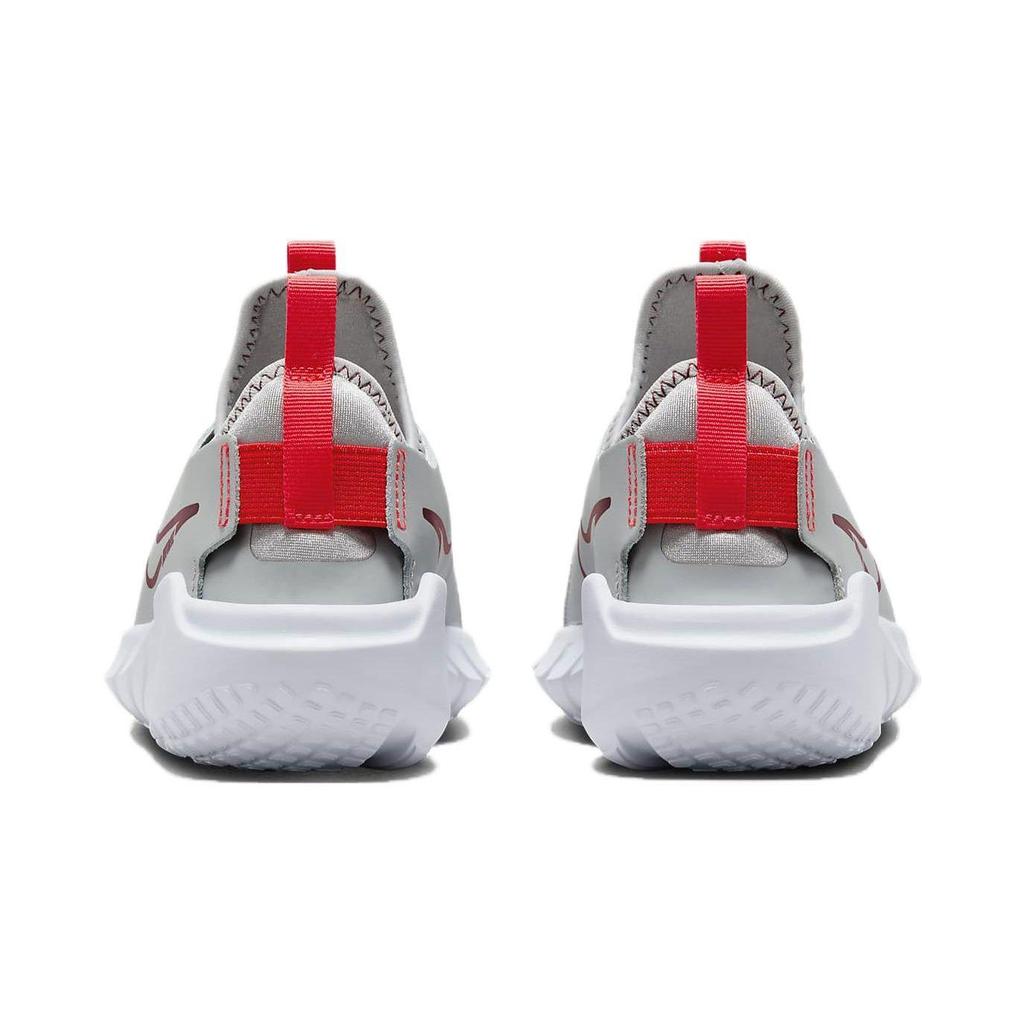 Nike Кроссовки детские Flex Runner 2 GS Light Smoke Team Red Серый Светло-серый Белый DJ6038-009