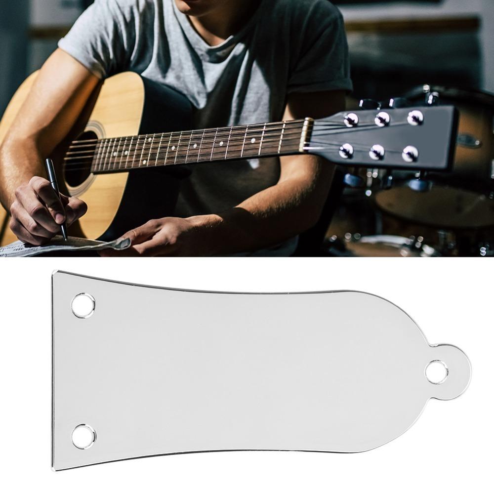 2PCS Metal Guitar Truss Rod Cover With Screws Guitar Bass Replacement Guitar Replacement