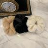 Изысканная женская резинка для волос плюшевые аксессуары для волос новые большие скранчи осень зима
