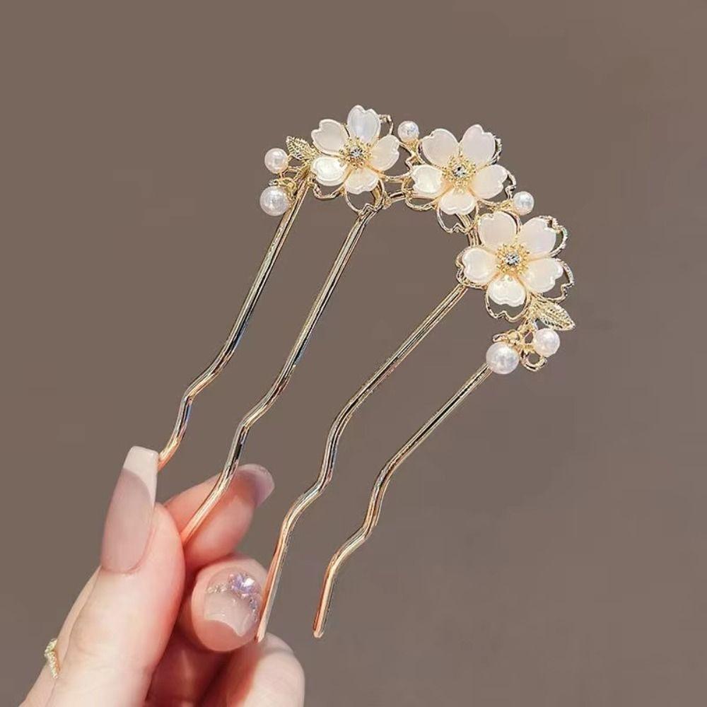 INS Wavy Hair Combs Forest Style Hair Accessories 2025 Hair Clasp