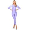 Женский комбинезон с длинными рукавами, полный костюм, цельный танцевальный трико, колготки, леггинсы, брюки