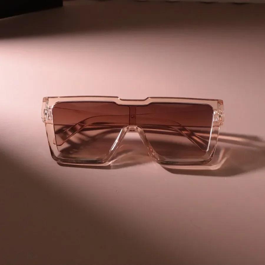 Повседневные квадратные солнцезащитные очки оверсайз женские мужские солнцезащитные очки женские градиентные зеркальные дизайнерский бренд модные роскошные очки