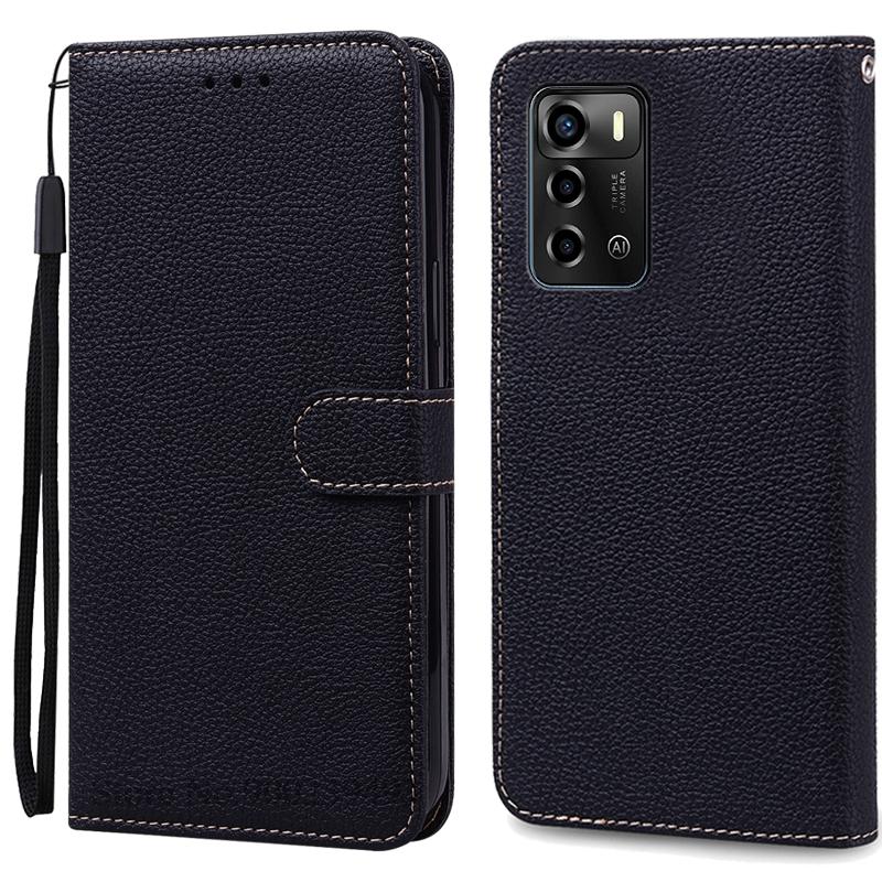 Для ZTE Blade V40 Vita Чехол Мягкая силиконовая задняя крышка Для ZTE Blade V40 Vita Чехол Кожаный кошелек откидная крышка Fundas