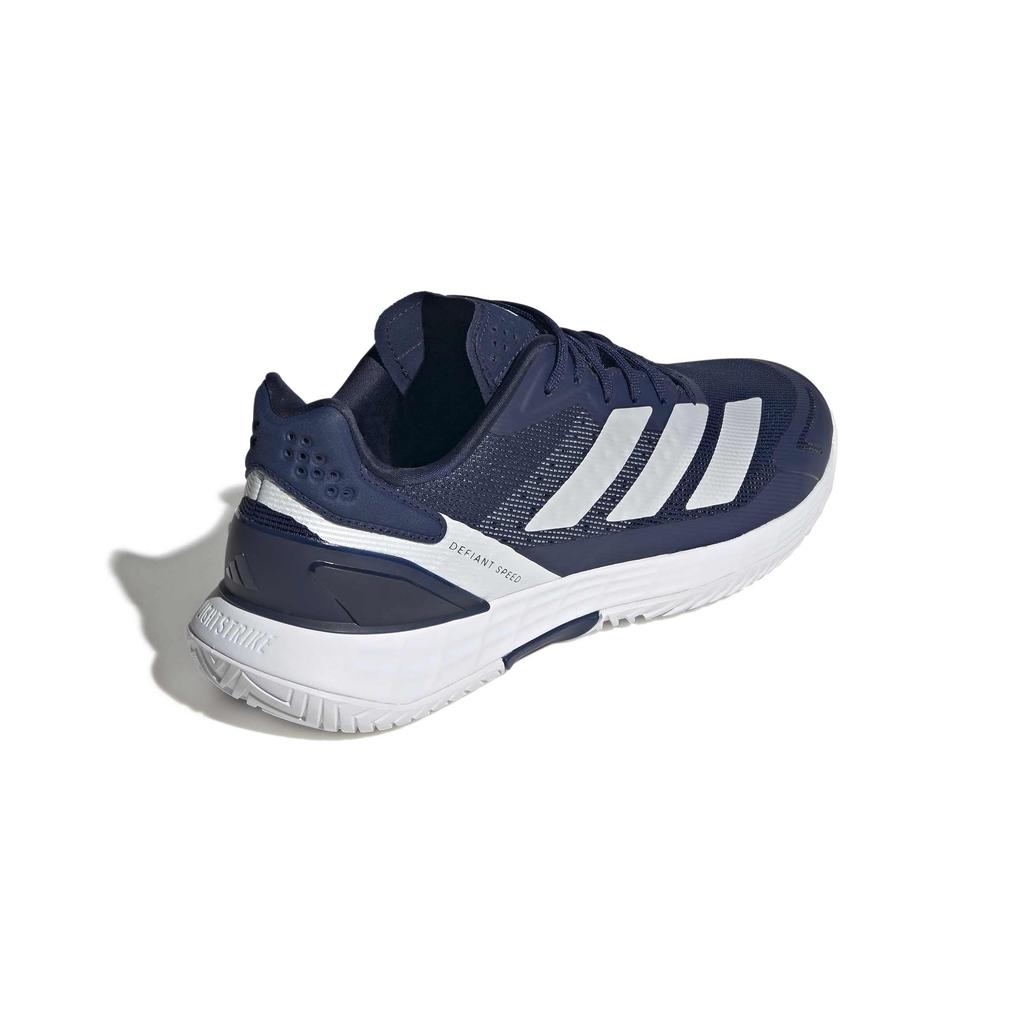 Adidas Defiant Speed 2 Теннис Темно-белый Размер см Обувь, Унисекс, Взрослый, NKD59, Синий/Zero Metallic/Обувь (KI8419), 25,0