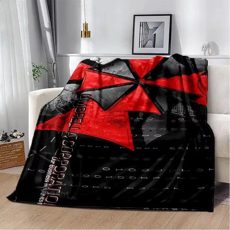 Game Resident Evil: Umbrella Corps printed blankets Warm Flannel blankets Soft and comfortable blanket bed linings Birthday Gift