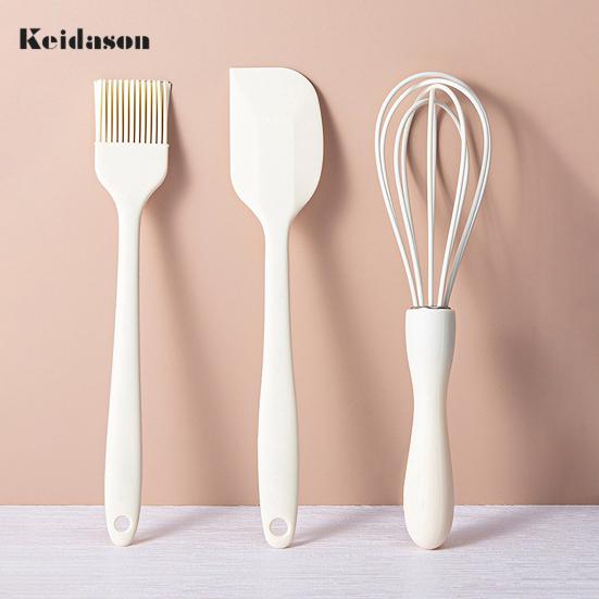 Sturdy Heat Resistant Non-slip Egg Beater Whipping Cream Spatula Oil Brush Tools Kitchen Supplies