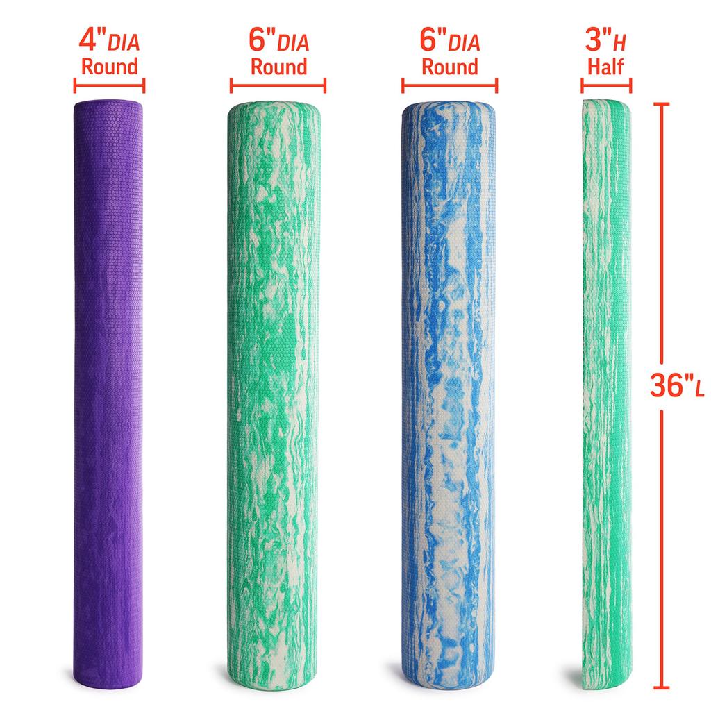 OPTP Pro Schaumstoff Roller Komplett Rund 91 X 15cm - -