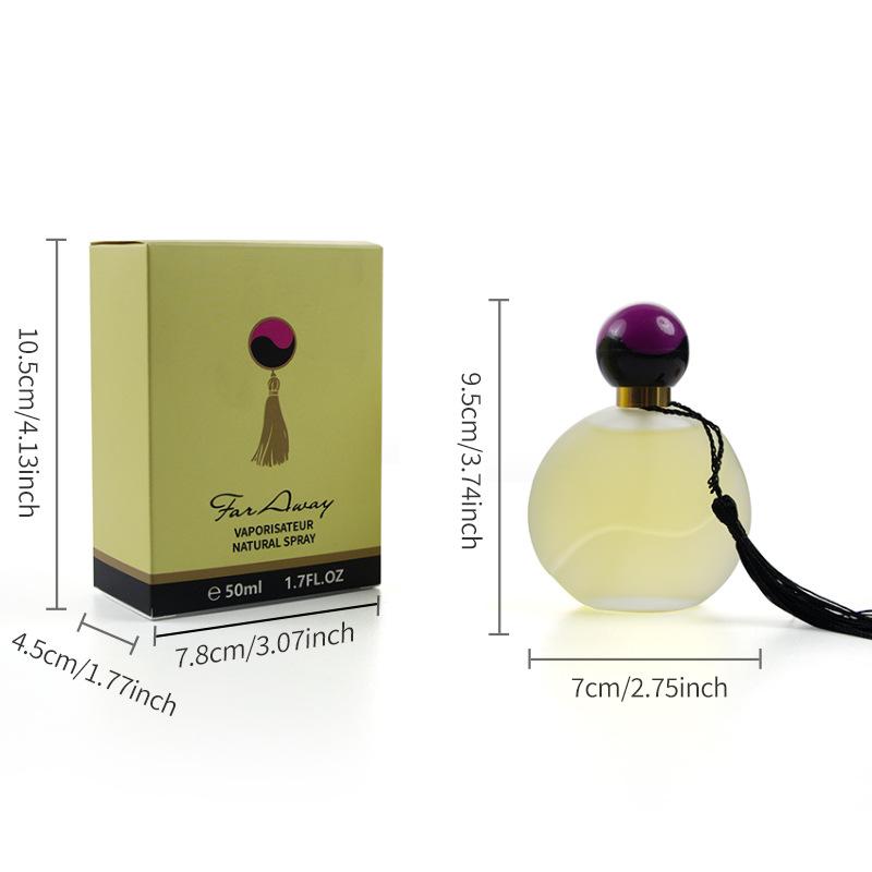 Women's Perfume, Long-Lasting Freshness, Citrus Floral Fruity Notes, Elegant Light Fragrance