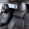 For Tesla Model 3 Y X S Neck Pillow Headrest Pillow Leather Memory Neck Waist Cushion Auto Seat Head Support Model3 Accessories