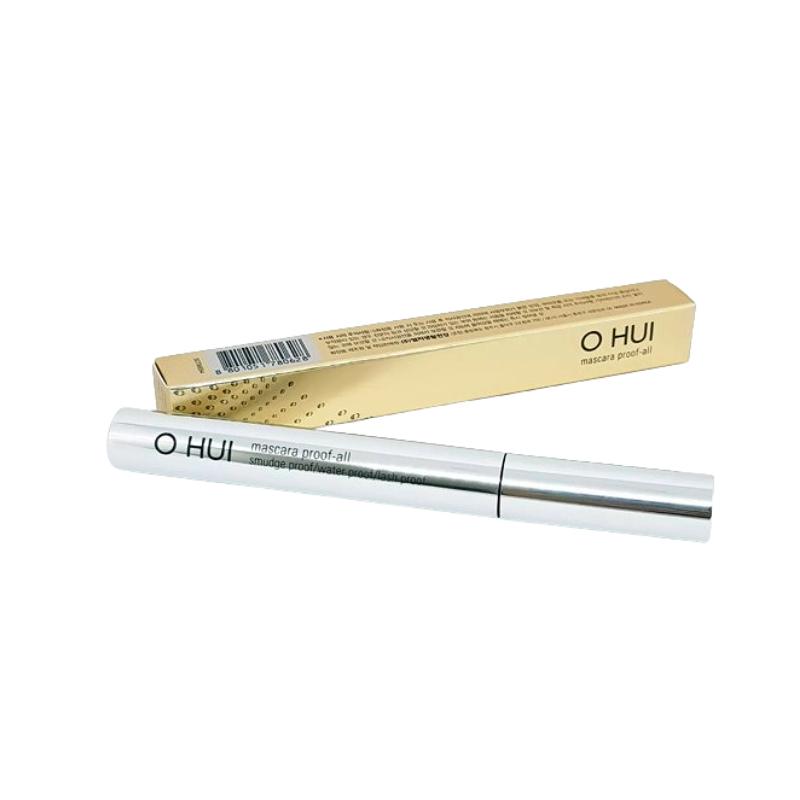 Ohui Mascara Proof-All 8ml – Smudge-Proof Long-Lasting Mascara for Curl, Volume & Definition, Waterproof Korean Eye Makeup