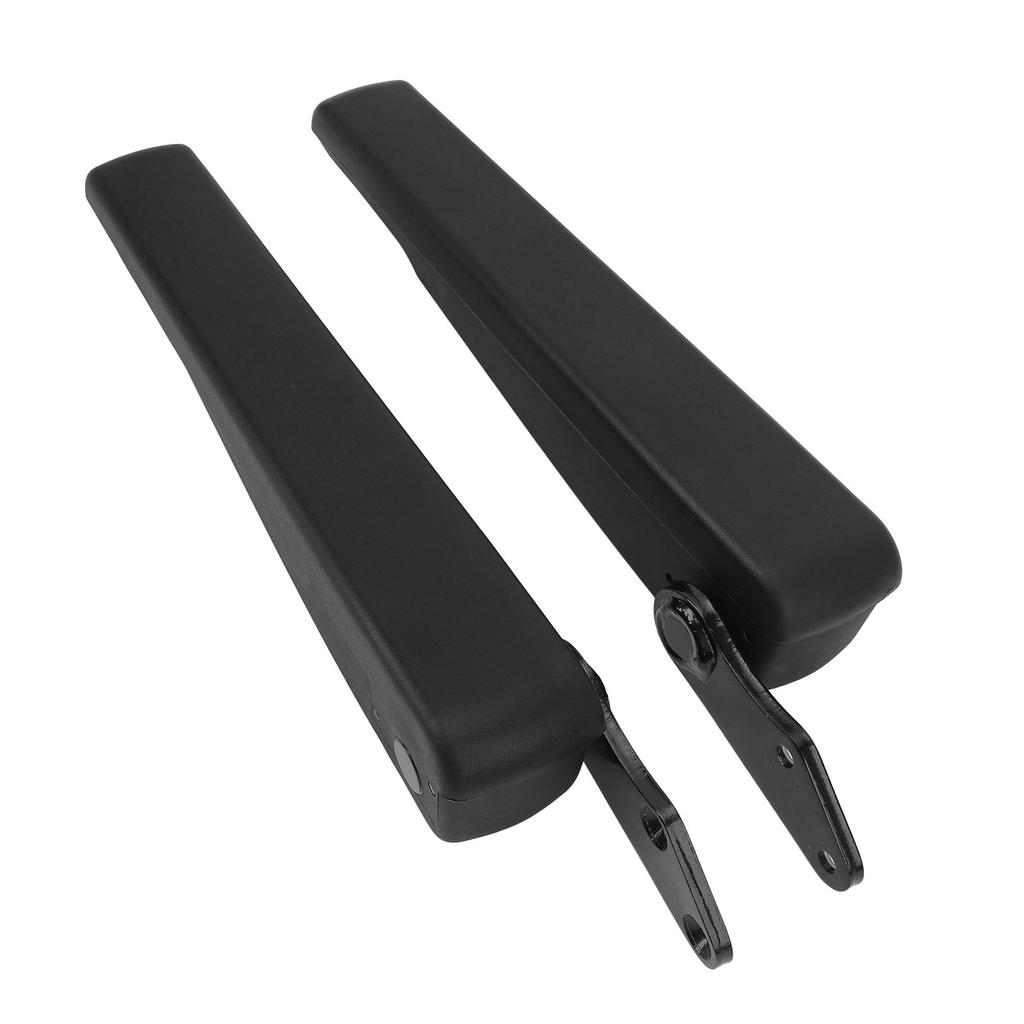 380mm Car Seat Armrest 0‑120 degrees Adjustable Shock Absorption Universal Pu Leather Folding Arm Support for RV Van