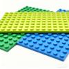 5 шт. DIY Строительные блоки Двусторонняя базовая пластина 8x16 точек Образовательный Креативный Размер Совместимый с 92438 Игрушки для детей
