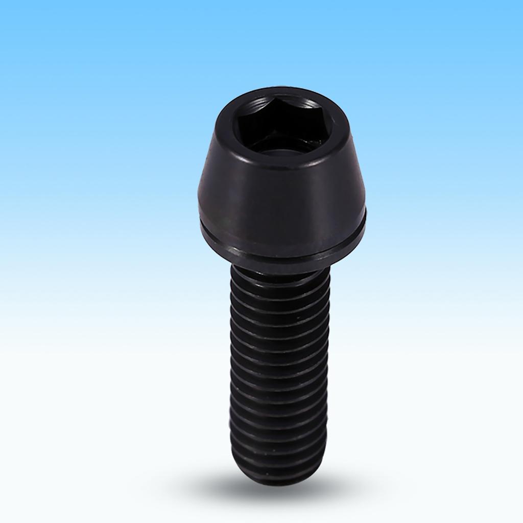   Alloy   Tapered   Screw With Washer For Mountain Bike(colorful)