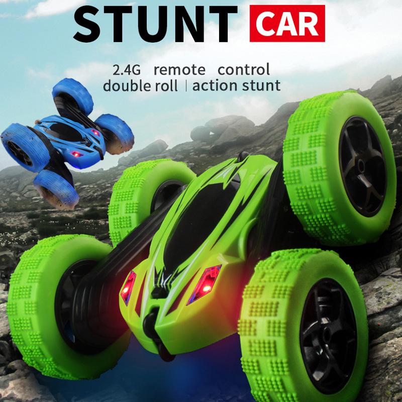 2.4G Stunt Turbo Chargeable Remote Control Car 360 Degree Twister RC Car Vehicle