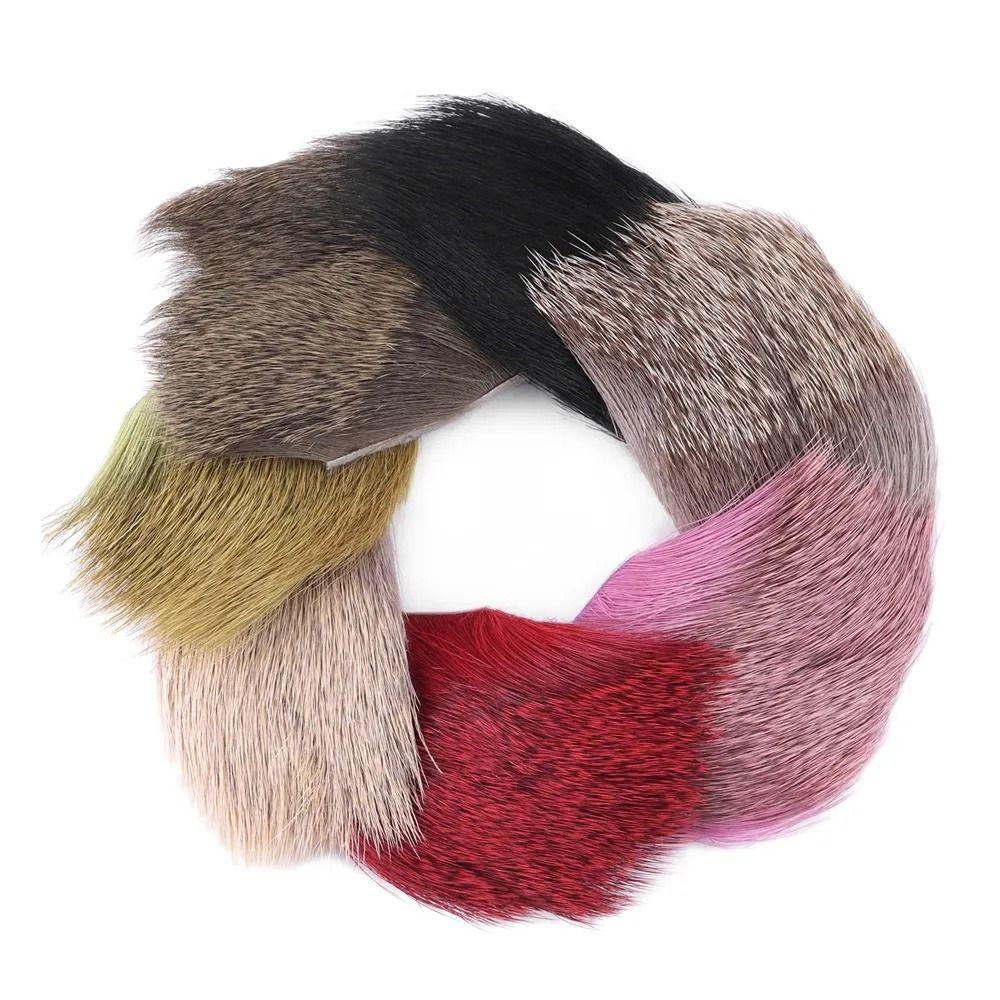 Brown Pink Black Fly Tying Deer Hair Fly Tying Material Dry Elk Hair Caddis  Trout Salmon