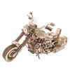 Tsukurundesu® Moving 3D Wooden Puzzle Series (LK504 Cruiser Bike) with Japanese Instructions