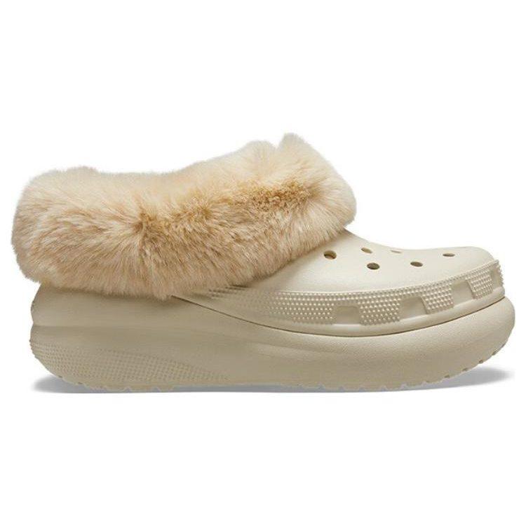 Crocs Кроксы Furever Crush 'Кость' 208446-2Y2