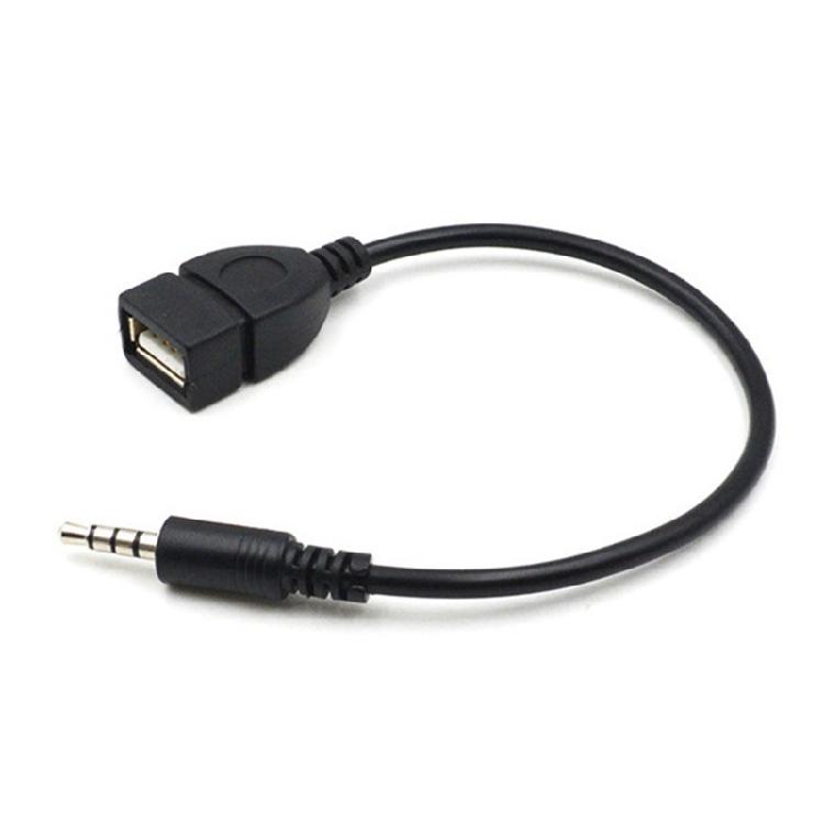 Адаптер AUX на USB Звук Музыка Автомобильные Стереосистемы Штекеры Jack в USB Кабель