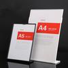 Plastic Acrylic Sign Holders Anti Drop Vertical Table Card Menu Display Stand Picture Photo Ad