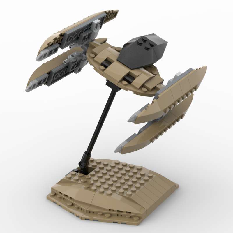 Конструктор Moc Робот-трансформер Белоголовый орлан Модель с подставкой Серия Планеты Детская развивающая игрушка-конструктор