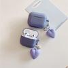 Глянцевый love подходит для чехла на наушники Apple AirPods 1-го поколения, чехла на наушники Pro1, силиконового мягкого чехла 1-го поколения