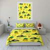 Penguin Pineapple Fun Decor Bedding Duvet Cover Set Duvet Cover Pillowcases (1 * Duvet Cover 2 * Pillowcases, without duvet insert)
