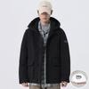 Workwear Down Jacket Men's New Winter Loose Thickened Bread Coat Light White Duck Down Jacket Trendy
