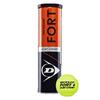 Dunlop Fort Clay Court Tennis Balls (Pack of 4)