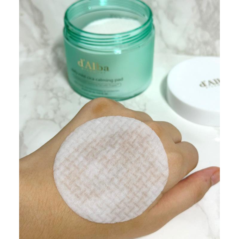 d'Alba Daily Mild Cica Calming Pad 50 подушечек - увлажняющая и очищающая подушечка (2 варианта)