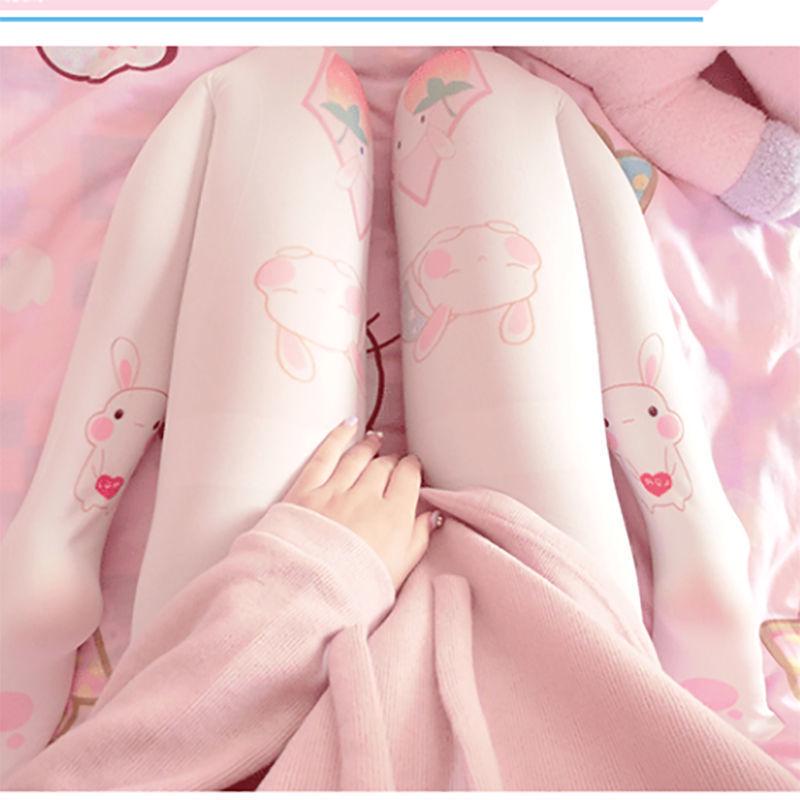 Колготки Lolita Soft Girl длиной до колена - милые летние/осенние утягивающие носки