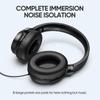 SARLAR VR Gaming Headphones for Oculus Quest 2 Headset Increase VR Immersion Custom Length Cable Optimized Game Audio Driver Memory Protein Ear Pads