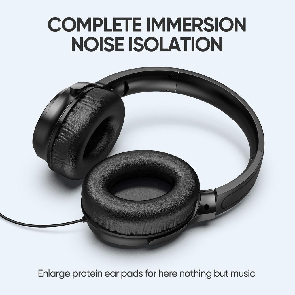 SARLAR VR Gaming Headphones for Oculus Quest 2 Headset Increase VR Immersion Custom Length Cable Optimized Game Audio Driver Memory Protein Ear Pads